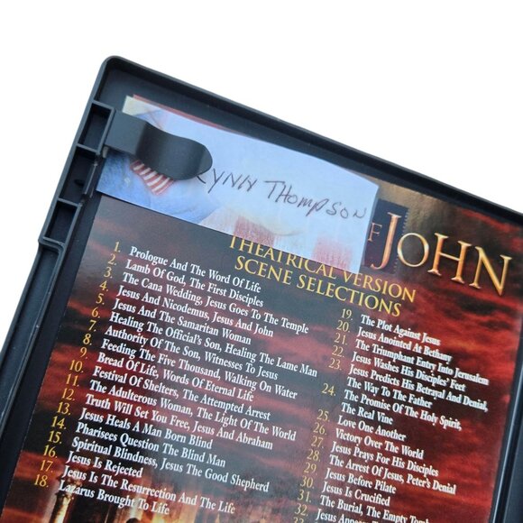 The Gospel Of John 2 Disc DVD Set 2003 Christian Movie Christopher Plummer - Picture 6 of 9